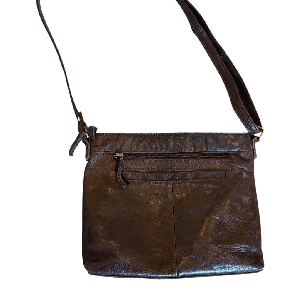 Leder Buch Leather Crossbody Bag